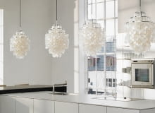 lampa Fun 1DM; projekt: Verner Panton lampa Fun 1DM; projekt: Verner Panton