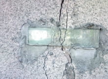 Pęknięcie elewacji