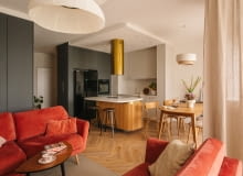 120-metrowe mieszkanie na warszawskich Bielanach - projekt pracowni To Be Design 120-metrowe mieszkanie na warszawskich Bielanach - projekt pracowni To Be Design