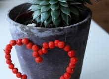 dekoracje z jarzębiny