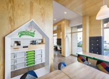 Kawiarnia rodzinna Tymianek w Poznaniu, proj. Mode:lina