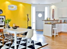 mieszkanie, mieszkanie w skandynawskim stylu, jasne mieszkanie, trzypokojowe mieszkanie