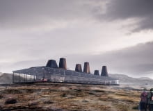 Muzeum Wulkanu na Islandii. Proj. Natalia Kędziorek, Bartosz Karasiński i Dawid Krzeszowiec Muzeum Wulkanu na Islandii. Proj. Natalia Kędziorek, Bartosz Karasiński i Dawid Krzeszowiec