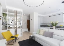 50-metrowe mieszkanie w Warszawie w jasnych kolorach 50-metrowe mieszkanie w Warszawie w jasnych kolorach