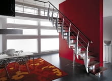 Dla ceniących oryginalne wzornictwo: balustrada ze stalowymi słupkami w kształcie żagli Photo6_ 006