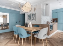 78-metrowe mieszkanie w Sopocie - spójność kolorów i funkcji 78-metrowe mieszkanie w Sopocie - spójność kolorów i funkcji