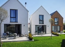 Domki letniskowe w Jastrzębiej górze. Proj. Piotr Kowalczyk Domki letniskowe w Jastrzębiej górze. Proj. Piotr Kowalczyk