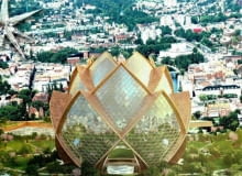 budynek "Kwiat Lotosu", który ma stanąć na miejscu jednego z osiedli z wielkiej płyty budynek "Kwiat Lotosu", który ma stanąć na miejscu jednego z osiedli z wielkiej płyty