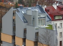 Budynek przy al. Grottgera w Krakowie. Budynek przy al. Grottgera w Krakowie.