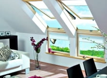 Stosowanie rozbudowanych zestawów okiennych zdecydowanie podwyższa komfort pomieszczeń na poddaszu Stosowanie rozbudowanych zestawów okiennych zdecydowanie podwyższa komfort pomieszczeń na poddaszu