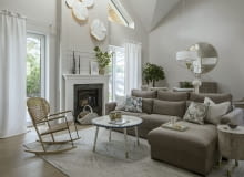 Gustowne wnętrza domu w Wesołej pod Warszawą Gustowne wnętrza domu w Wesołej pod Warszawą