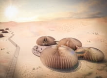 Oculus - kapsuła do zamieszkania na pustyni. Polsko-meksykański duet zajął drugie miejsce w w międzynarodowym konkursie Oculus - kapsuła do zamieszkania na pustyni. Polsko-meksykański duet zajął drugie miejsce w w międzynarodowym konkursie