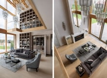 Nowoczesna stodoła w warszawskim Wilanowie Nowoczesna stodoła w warszawskim Wilanowie