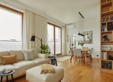 Dla wytchnienia i spokoju - mieszkanie inspirowane naturą Dla wytchnienia i spokoju - mieszkanie inspirowane naturą