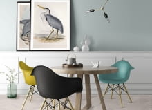 Kolorowe krzesła - propozycje aranżacji wnętrz