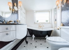 Łazienka glamour. Jak stworzyć aranżację łazienki w wydaniu glamour?