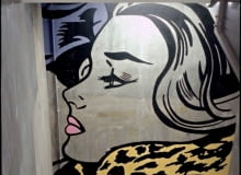 STREET ART na klatkach schodowych kompleksu Woronicza Qbik w Warszawie.