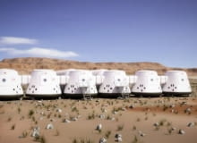 Kosmiczne miasto powstanie na Marsie mars, mars one, projekt, kosmos, planeta, miasto