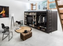 Living Cube - proj. Till Koenneker mebel do kawalerki, małe mieszkanie, mebel do małego mieszkania