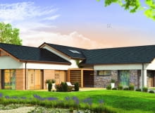 Render PVC2 Dom w Ksztalcie Litery L Render PVC2 Dom w Ksztalcie Litery L