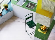 Mieszkanie udekorowane mozaiką