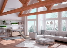 Prefabrykowany  szkielet dachu