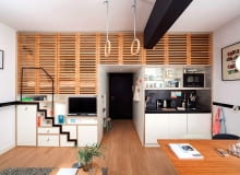 Zoku Amsterdam; proj. Concrete Architectural Associates mieszkanie, małe mieszkanie, loft, pomysł na małe mieszkanie, ciekawe małe mieszkanie