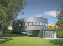 Willa 360st zaprojektowana przez hiszpańską pracownię Subarquitectura. subarquitectura, hiszpania, dom jednorodzinny, willa 360, dom 360
