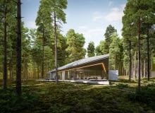 PRISMISTIC HOUSE: intymna kryjówka pod lasem