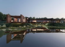 Bridge House. Dom niczym most - projekt pracowni Mobius Architekci