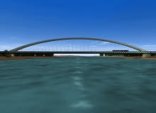 Planowany Most Krasińskiego w Warszawie