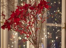 Bukiet poinsecji pełen blasku Bukiet poinsecji pełen blasku