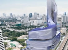 amanda levete architects, architektura, wieżowiec, centrum handlowe, hotel, central ambassy, bangkok, tajlandia