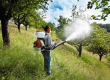 Spalinowy opryskiwacz Stihl SR 430, 14 l, o dużym (do 14,5 m) zasięgu, ok. 2000 zł, Stihl Spalinowy opryskiwacz Stihl SR 430, 14 l, o dużym (do 14,5 m) zasięgu, ok. 2000 zł, Stihl