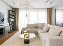 Apartament na Mokotowie - modernizm i glamour Apartament na Mokotowie - modernizm i glamour