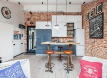 Niewielkie mieszkanie w Moskwie Niewielkie mieszkanie, małe mieszkanie, loft