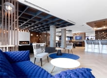 Designerskie wnętrza hotelu Number One w Gdańsku