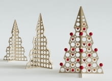 Choinka LAPPI - Iwona Kosicka choinka, ozdoby choinkowe, dekoracje świąteczne