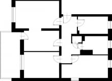 80,2 m kw. czteropokojowe dla 4 osób