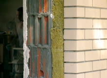 Trzy warstwy, z których każda pełni inna funkcję, a razem tworzą ścianę trójwarstwową fot. Grzegorz Otwinowski