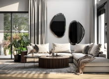 Aranżacja wnętrz domu projektu NABOO STUDIO Aranżacja wnętrz domu projektu NABOO STUDIO