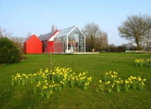 Dom z ruchomym dachem projekty domów, architektura