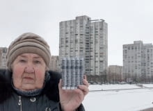 Brutal East - Komplet 7 wycinanek, poświęcony powojennej architekturze Europy Środkowo-Wschodniej