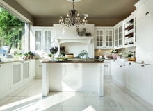 kuchnia w stylu angielskim, kuchnia, meble kuchenne, kuchnia z wyspą