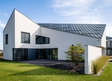 Dom asymetryczny projektu INOSTUDIO Dom asymetryczny projektu INOSTUDIO