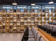 Akademia Kulinarna Bidfood Farutex w Łodzi, projekt studio mode:lina: Paweł Garus, Jerzy Woźniak, Kinga Kin