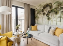 Śródziemnomorski klimat w 60-metrowym mieszkaniu