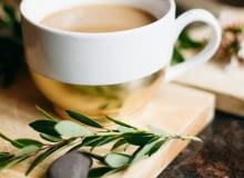 Pozłacana filiżanka Pozłacana filiżanka, diy