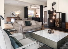 Aranżacja wnętrz 250-metrowego domu projektu pracowni VIVA DESIGN