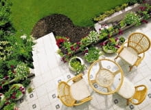 Dobrze wykonany taras jest odporny na zmienne temperatury TARAS BALKON MEBEL STOL KRZESLO SCHODY MUR OPOROWY TERAKOTA GRES FOT. MIKOLAJ DLUGOSZ PUBLIKACJA KWIETNIK NUMER SPECJALNY - BALKONY I TARASY - WIOSNA 2003 PUBLIKACJA LADNY DOM NR 7 (81) - 7.2005 PUBLIKACJA OGRODY NUMER SPECJALNY 2/2006 - OGROD MARZEN - 6.2006